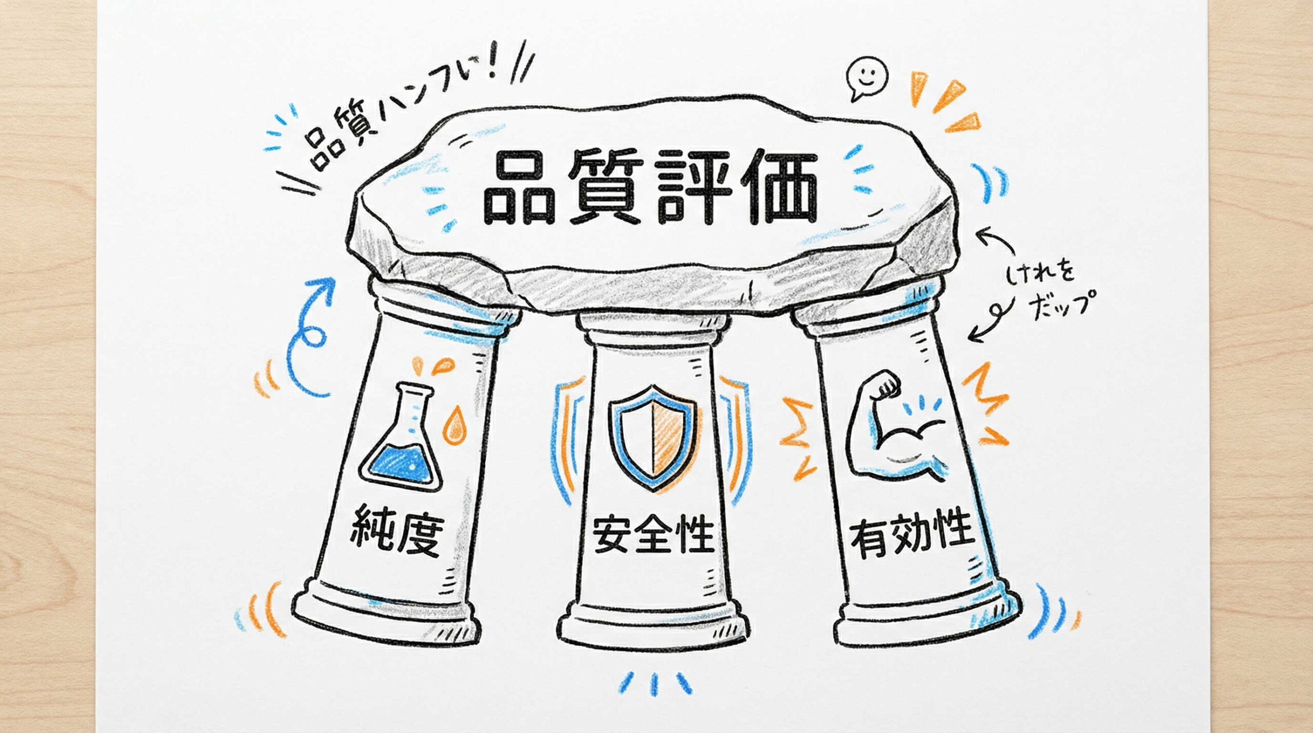 iPS細胞由来分化細胞の品質評価とは？安全性と有効性を担保する3つの柱